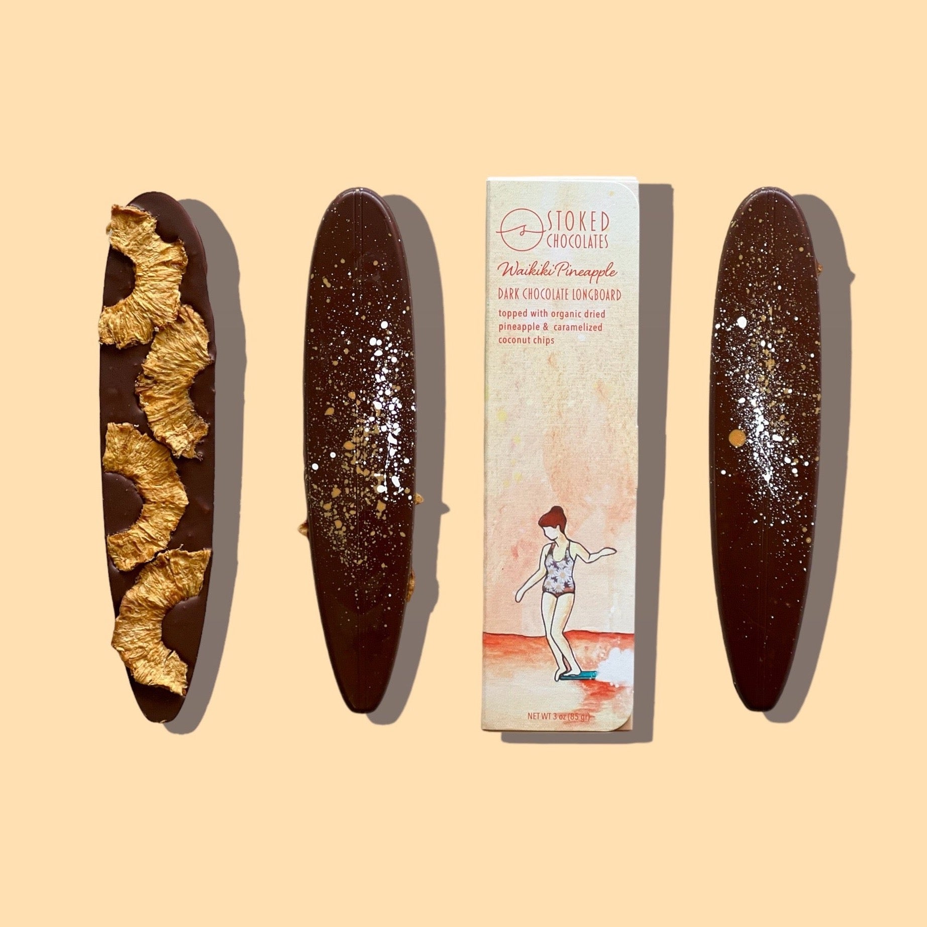 Waikiki Pineapple Bar – Stoked Chocolates